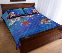 Galaxy Ocean Quilt Bed Set - Polynesian Pride
