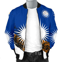 Marshall Islands Special Men's Bomber Jacket - Polynesian Pride