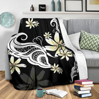 Hawaii Plumeria Premium Blanket - Polynesian Pride