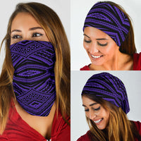 Polynesian Tatau Violet Bandana 3 - Pack - Polynesian Pride