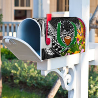 Pohnpei State Mailbox Cover - Tropical Flowers Style - Polynesian Pride