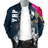 YAP Men's Bomber Jacket - YAP Summer Vibes - Polynesian Pride
