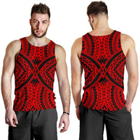 Polynesian Tradition Red Hawaii Men's Tank Top - Polynesian Pride