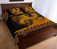 Cook Island Quilt Bed Sets Wave Gold - Polynesian Pride