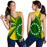 Cook Island Tank Top For Women Premium Style - Polynesian Pride