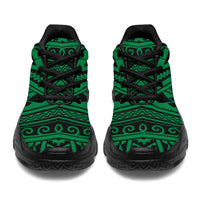 Polynesian Seamless Green Chunky Sneakers - Polynesian Pride