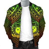 Polynesian Samoa Personalised Men's Bomber Jacket - Reggae Vintage Polynesian Patterns - Polynesian Pride