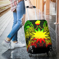 Nauru Polynesian Luggage Covers Map Reggae - Polynesian Pride