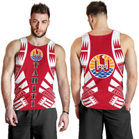 Tahiti Men Tank Top - Polynesian Tattoo Flag - Polynesian Pride