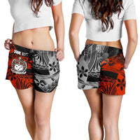 Samoa Polynesian Personalised All Over Print Women's Shorts - Vintage Polynesian Style - Polynesian Pride