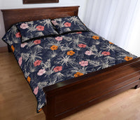 Tropical Grey Quilt Bed Set - Polynesian Pride