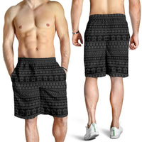 Polynesian Tattoo Tribal Gray Men's Short - Polynesian Pride