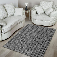 Polynesian Grey Area Rug - Polynesian Pride