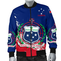 Samoa Special Men's Bomber Jacket - Polynesian Pride