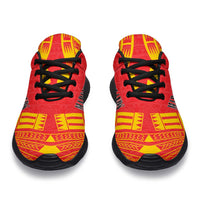 Marquesas Islands Sport Sneakers - Polynesian Tattoo Flag - Polynesian Pride