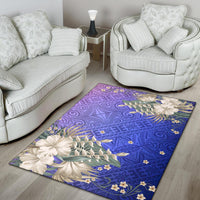 Hawaii Area Rug - Hawaii Hibiscus Polynesian Culture Revival - Polynesian Pride