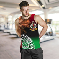 Vanuatu Men's Tank Top Polynesian Palm Tree Flag - Polynesian Pride