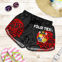 Tonga Polynesian Custom Personalised Women's Short - Tongan Spirit - Polynesian Pride