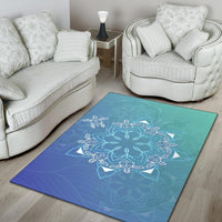 Flower Turtle Area Rug AH - Polynesian Pride