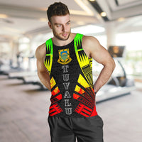 Tuvalu Men Tank Top - Polynesian Tattoo Reggae - Polynesian Pride