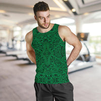 Polynesian Culture Green Hawaii Men's Tank Top - Polynesian Pride