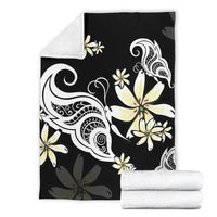 Hawaii Plumeria Premium Blanket - Polynesian Pride