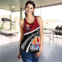 Tahiti French Polynesia Women Racerback Tank - Road To Hometown - Polynesian Pride