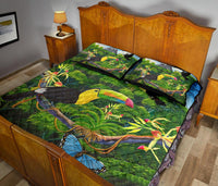 Wonderful Jungle Quilt Bed Set - Polynesian Pride