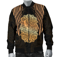 Wild Shark Polynesian Men's Bomber Jacket - Polynesian Pride