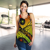 Pohnpei Women's Racerback Tank - Polynesian Decorative Patterns - Polynesian Pride