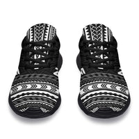 Niue Sporty Sneakers - Polynesian Chief Black Version - Polynesian Pride