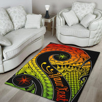 Hawaii Personalised Area Rug - Hawaii Polynesian Decorative Patterns - Polynesian Pride