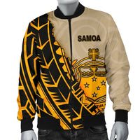 Samoa Men's Bomber Jacket - Polynesian Wild Style - Polynesian Pride