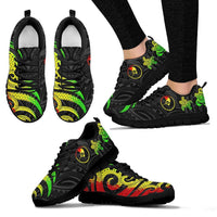 Yap Micronesian Sneakers - Reggae Tentacle Turtle - Polynesian Pride
