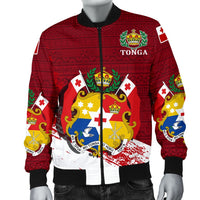 Tonga Special Men's Bomber Jacket - Polynesian Pride