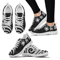 Samoa Polynesian Sneakers - White Tentacle Turtle - Polynesian Pride