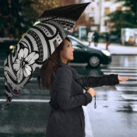 Mate Ma'a Tonga Rugby All Over Print Umbrellas Polynesian Unique Vibes - Black - Polynesian Pride