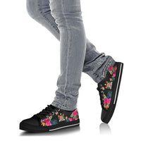 Fiji Low Top Shoe - Hibiscus Polynesian Pattern - Polynesian Pride