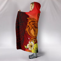 Guam Hooded Blankets - Tribal Tuna Fish - Polynesian Pride