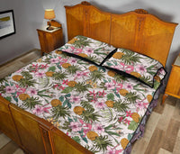 Tropical Pineaapple Quilt Bed Set - Polynesian Pride