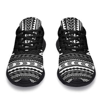 Nauru Sporty Sneakers - Polynesian Chief Black Version - Polynesian Pride