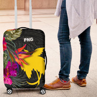 Papua New Guinea Luggage Covers - Hibiscus Polynesian Pattern - Polynesian Pride