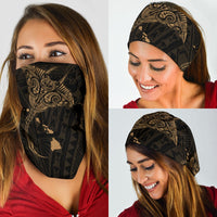 Hawaii Manta Ray Map Polynesian Bandana 3 - Pack - Gold - Polynesian Pride
