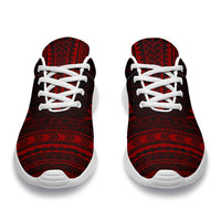 Vanuatu Sporty Sneakers - Polynesian Chief Red Version - Polynesian Pride