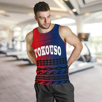 Tokouso Men's Tank Top - Polynesian Pattern - Polynesian Pride