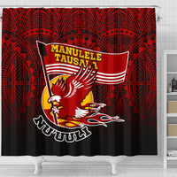 American Samoa Shower Curtain - Manulele Tausala Nuuuli (Ver 2) - Polynesian Pride