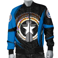 Northern Mariana Islands Bomber Jacket (Men) - Northern Mariana Islands Spirit - Polynesian Pride