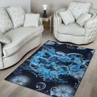 Hawaii Turtle Sea Ohana Rug - Polynesian Pride