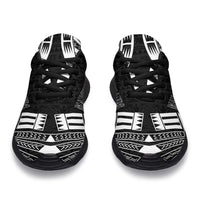 Marshall Islands Sport Sneakers - Polynesian Tattoo Black - Polynesian Pride