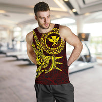 Hawaii Men's Tank Top Polynesian Kanaka Map Hawaiian Men's Tank Top - TT Style - Polynesian Pride
